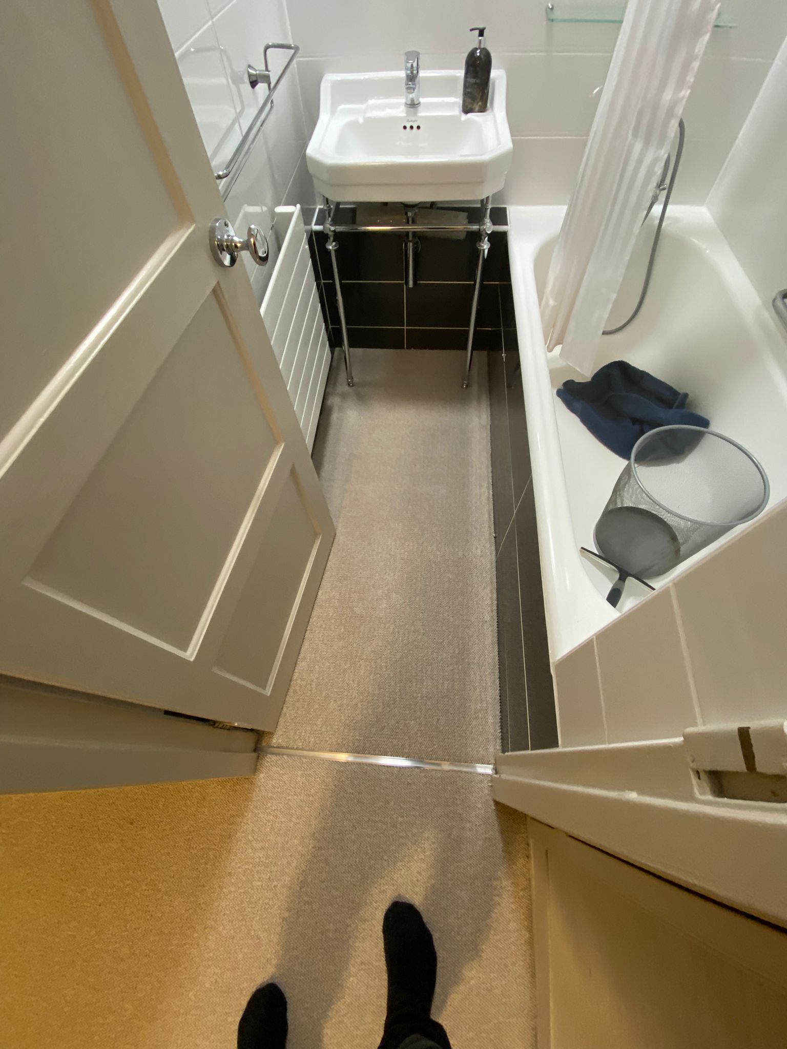 Westex Flooring Natural Loop Collection Briar Rustic carpet installation in-1