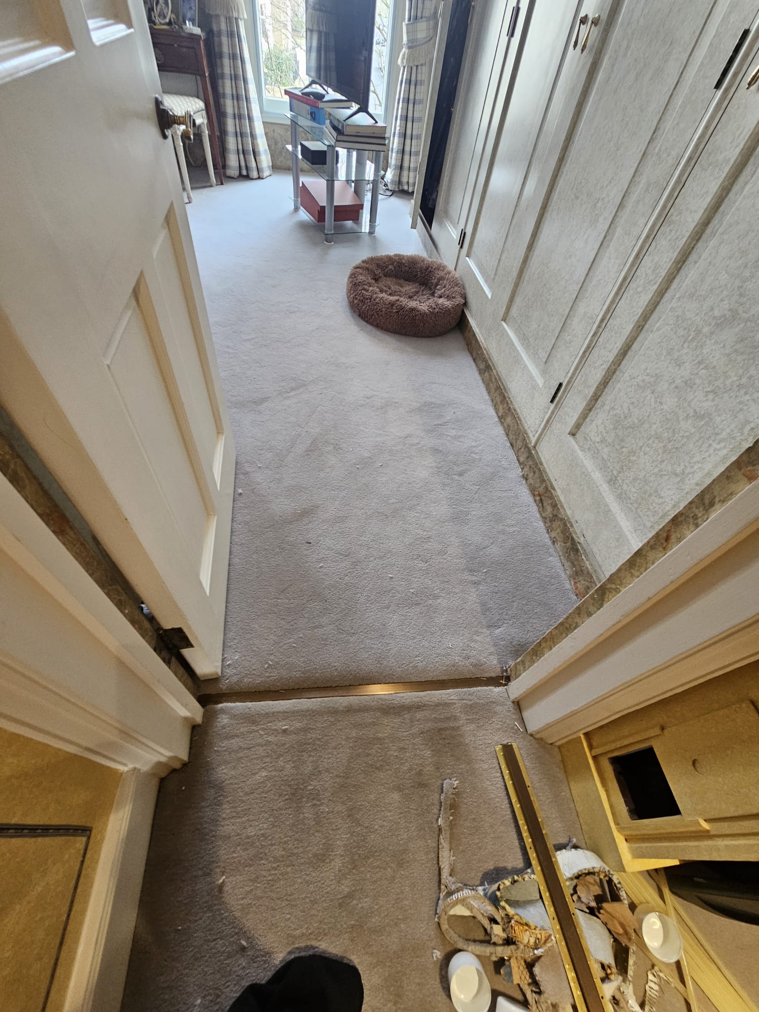 Westex Flooring Prestige Velvet Tornado carpet installation in-1