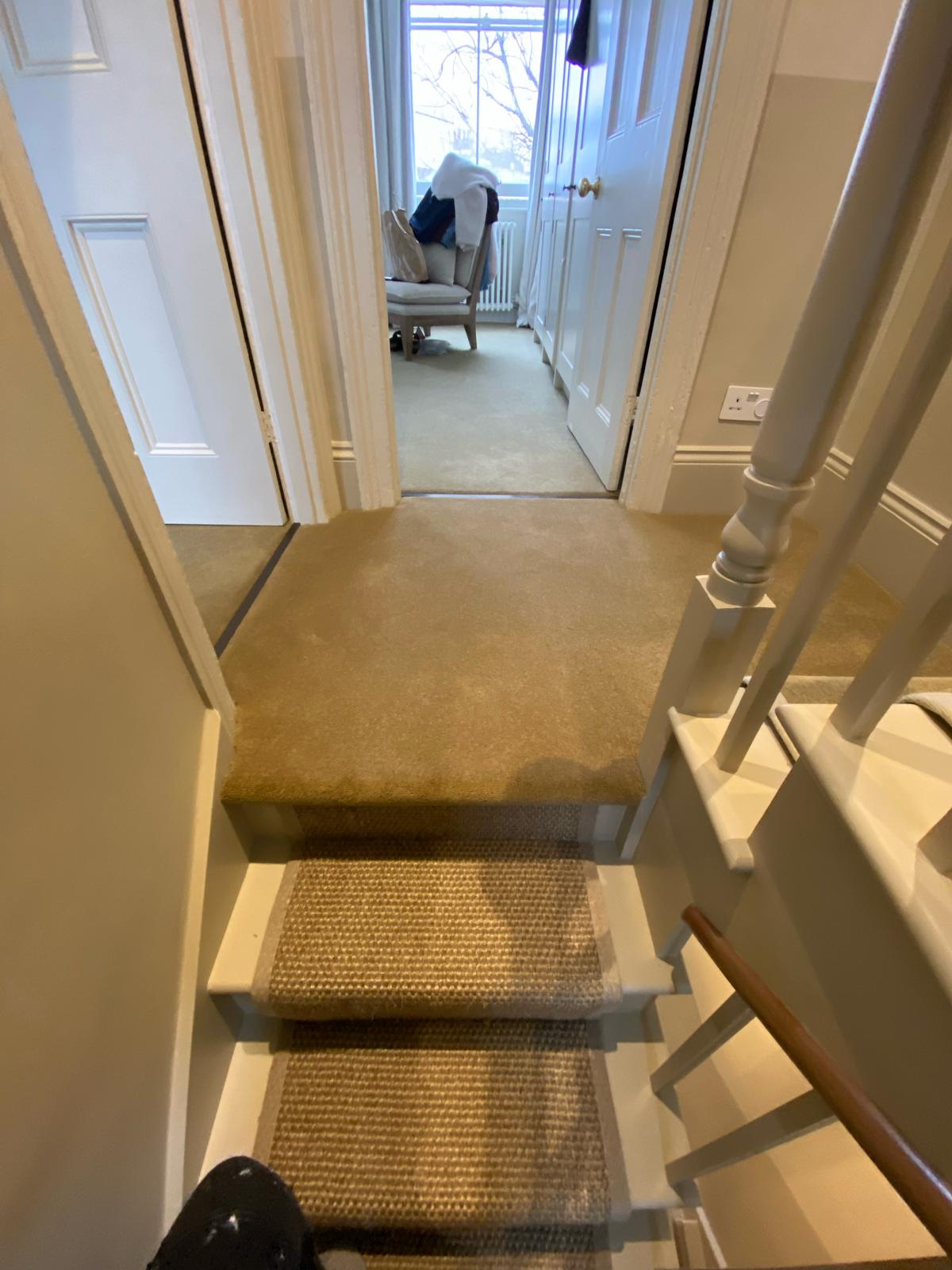 Westex Flooring Ultima Twist Major Eucalyptus carpet installation in-1