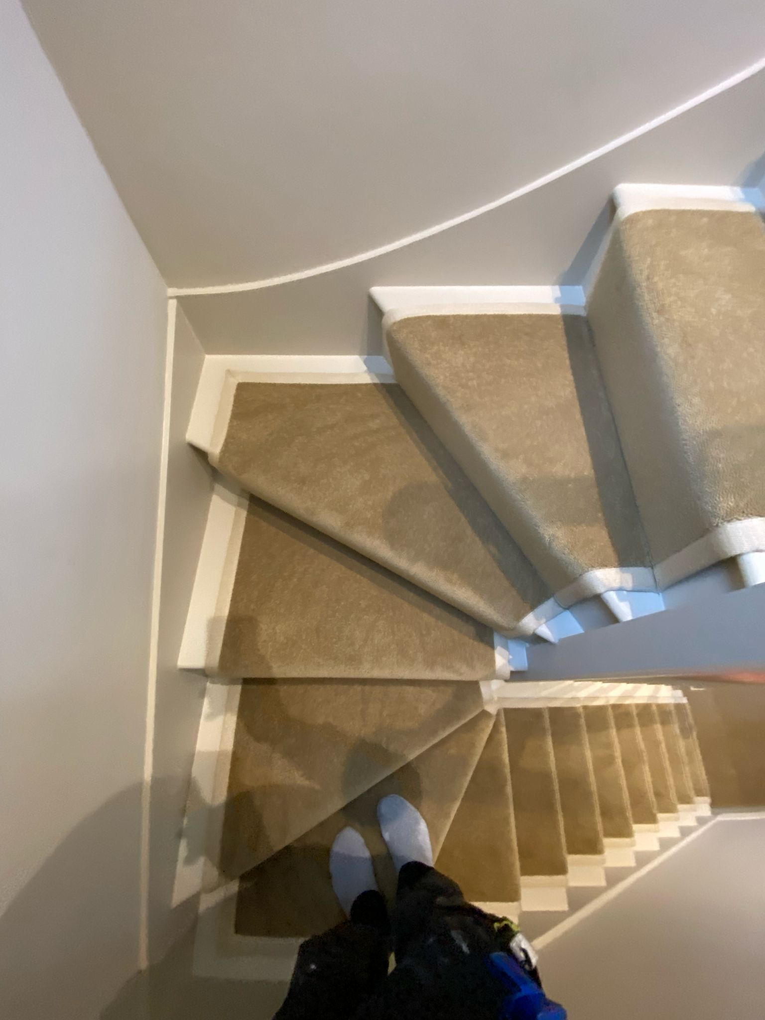 Westex Flooring Ultima Twist Major Eucalyptus carpet installation in-3