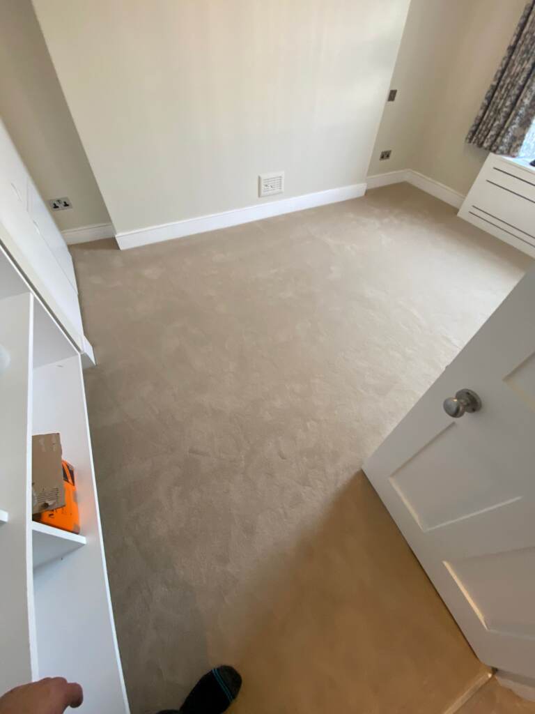 Westex Flooring Westend Velvet Marshmallow Carpet Installation in St John'S Wood, Home