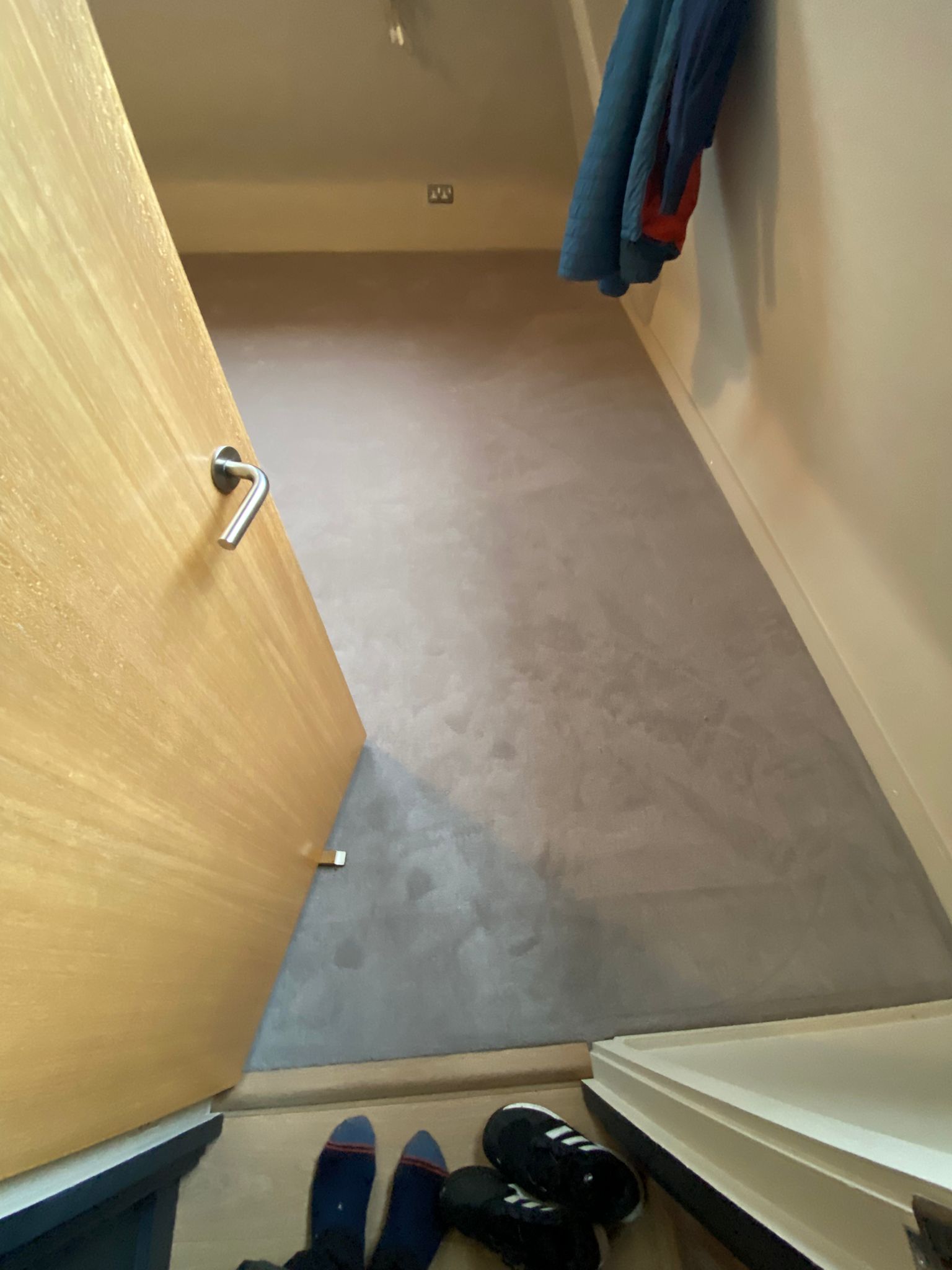 Westex Flooring Westend Velvet Silver Birch carpet installation in-1