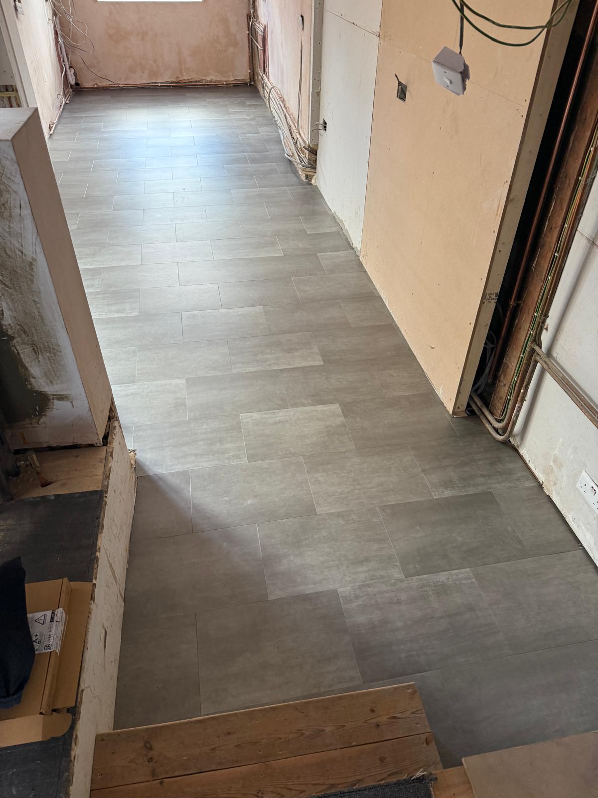 Amtico Spacia Zinc installation in-1