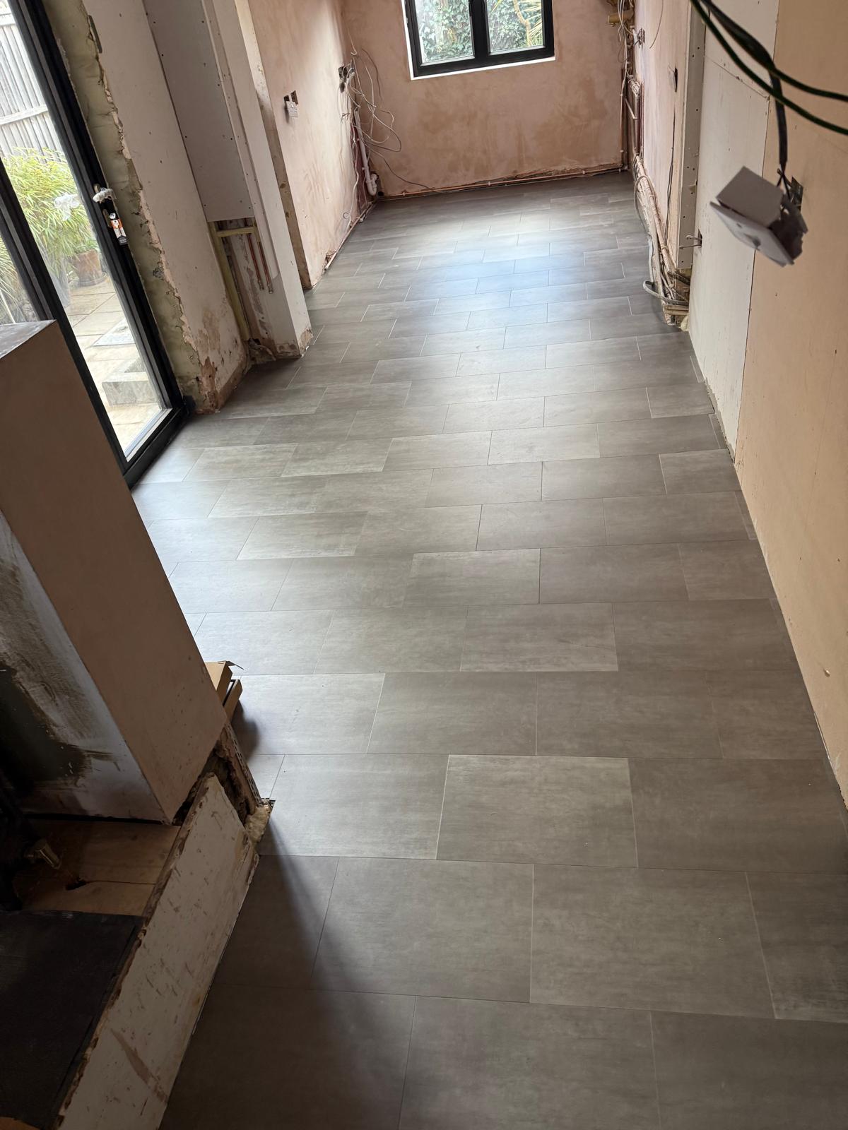 Amtico Spacia Zinc installation in-2