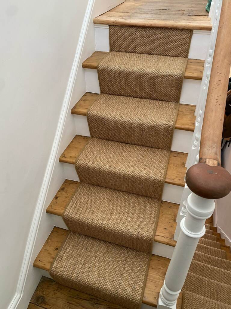 Fibre Carpets Sisal Sumatra Nusa Installation in Richmond, Carpet, Home