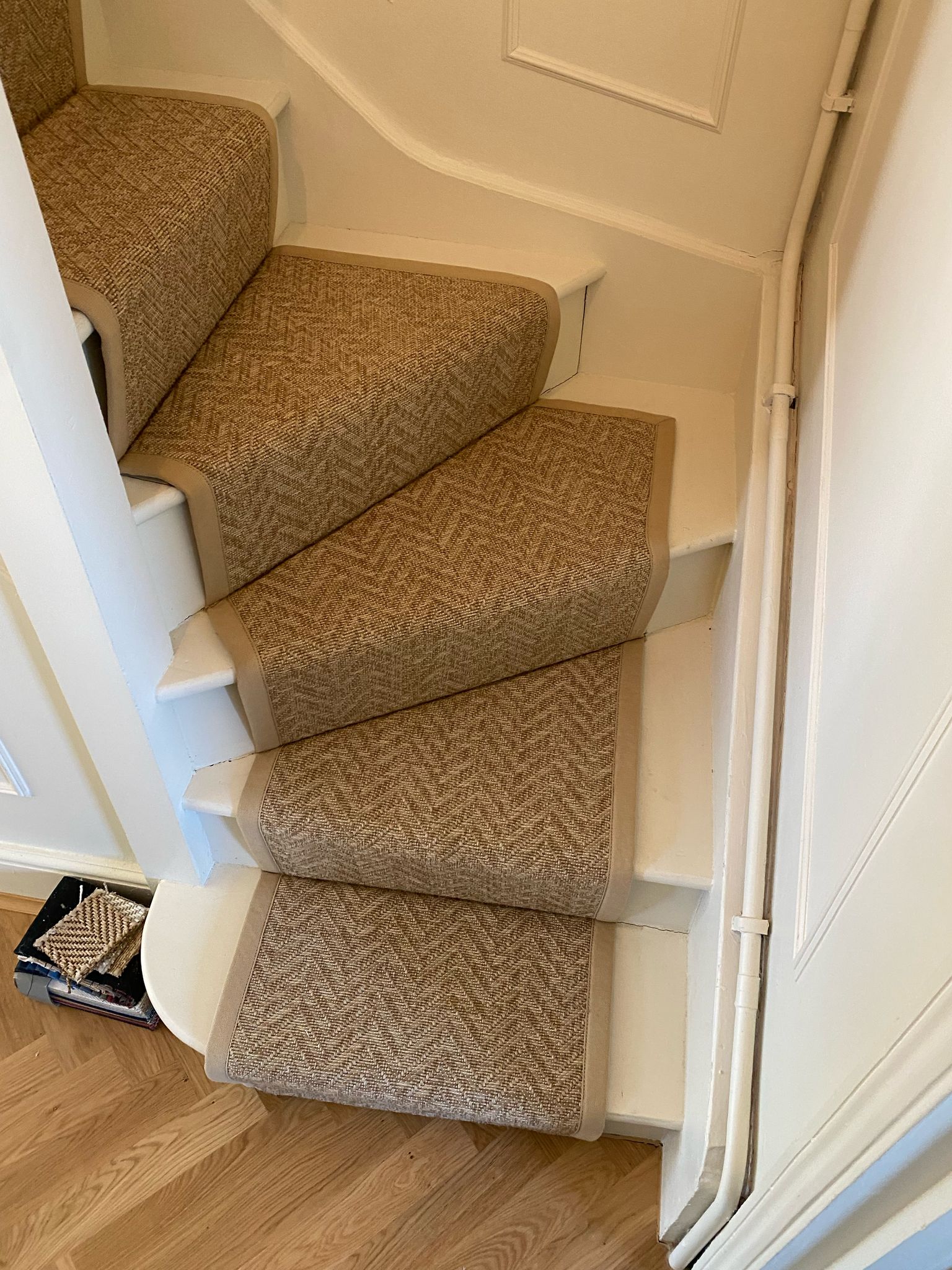 Unnatural Flooring New England Chicopee NE6038 carpet installation in-3