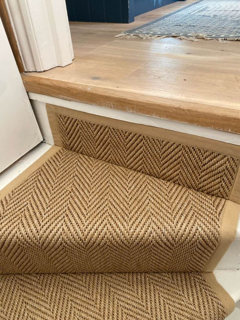 Unnatural Flooring New England Woodstock carpet fitting in-Main