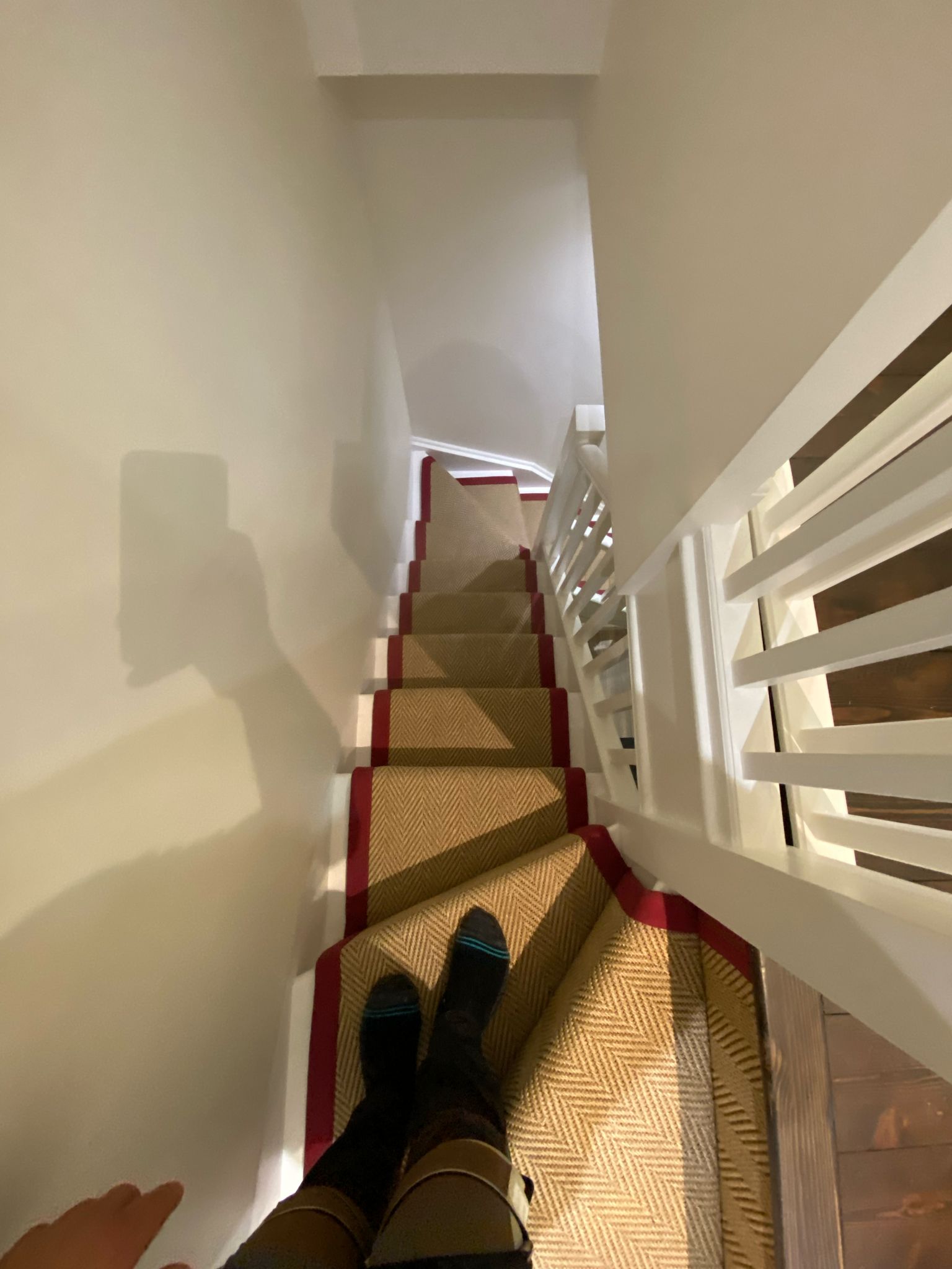 Unnatural Flooring New England Woodstock carpet installation in-2