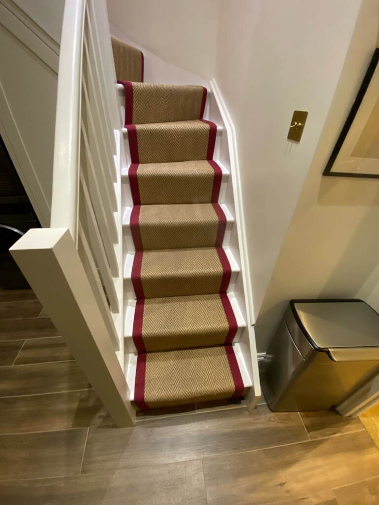 Unnatural Flooring New England Woodstock carpet installation in-Main