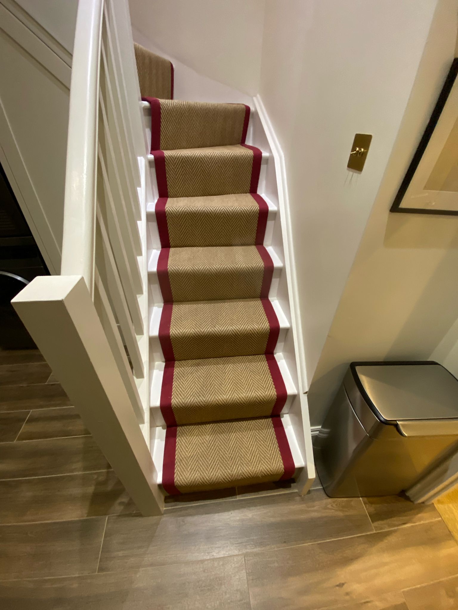 Unnatural Flooring New England Woodstock carpet installation in-Main