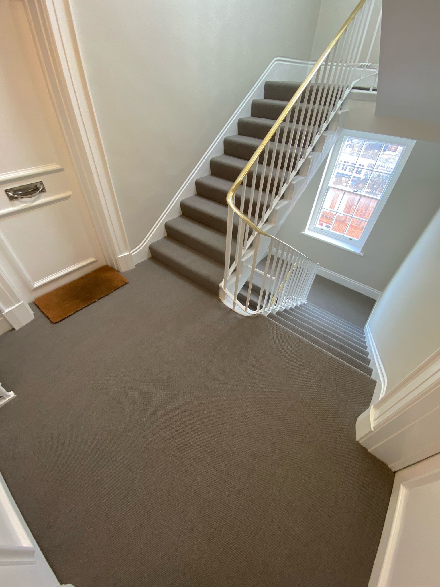 Victoria Carpets Habberly Ridge Simply Bracken installation in-1