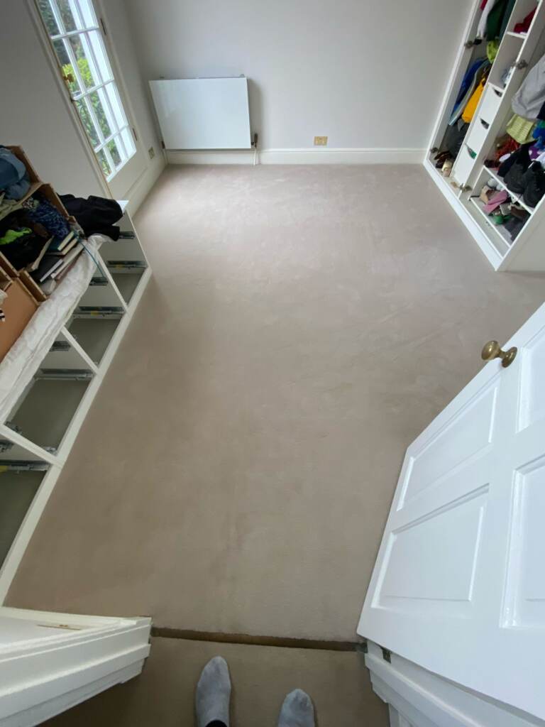 Westex Flooring Westend Velvet Supreme Magnolia Carpet Installation in Hammersmith, Home