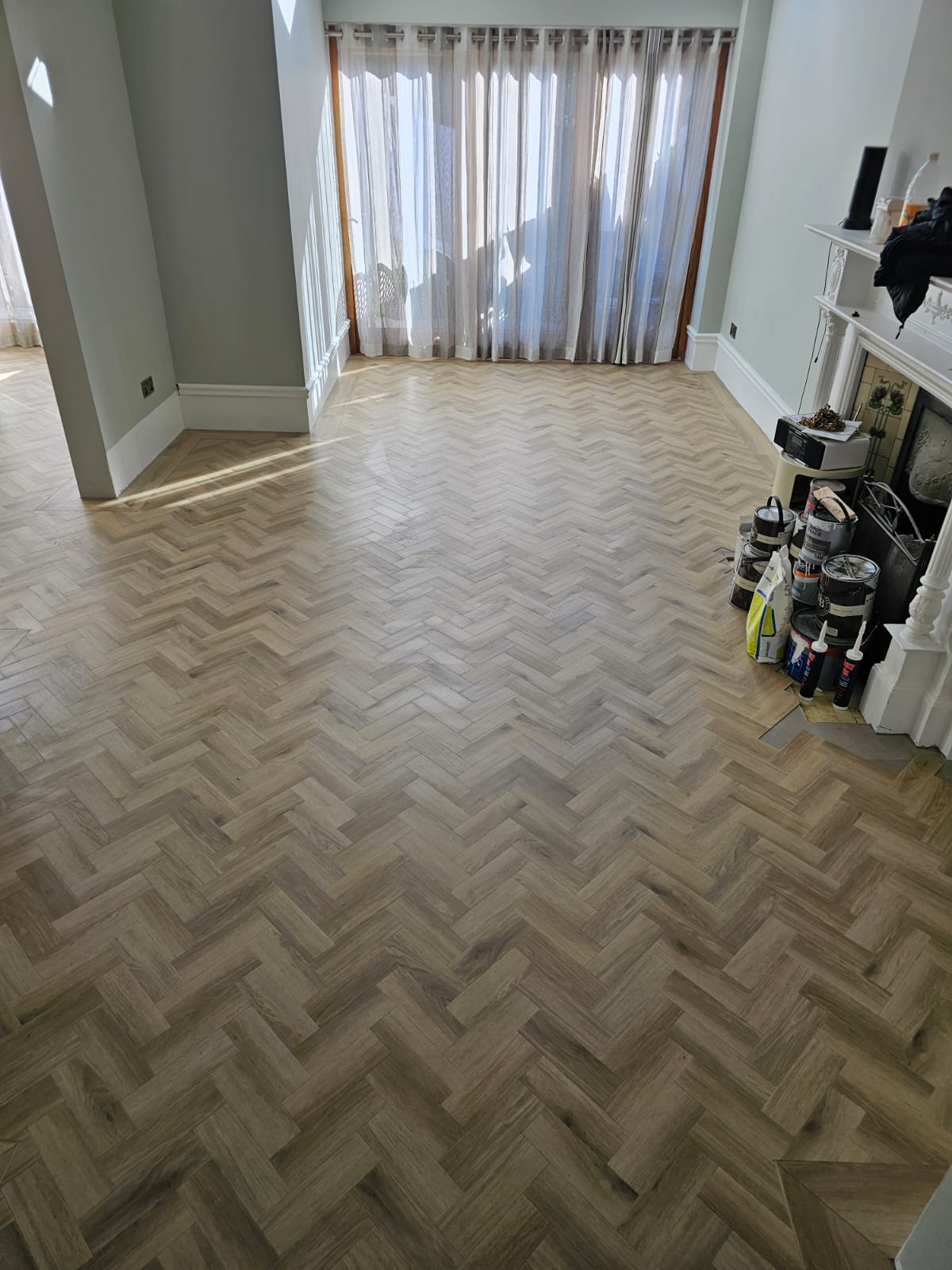 Amtico Signature Cornish Oak Installation Barnes Wood Flooring - Amtico Flooring - Commercial