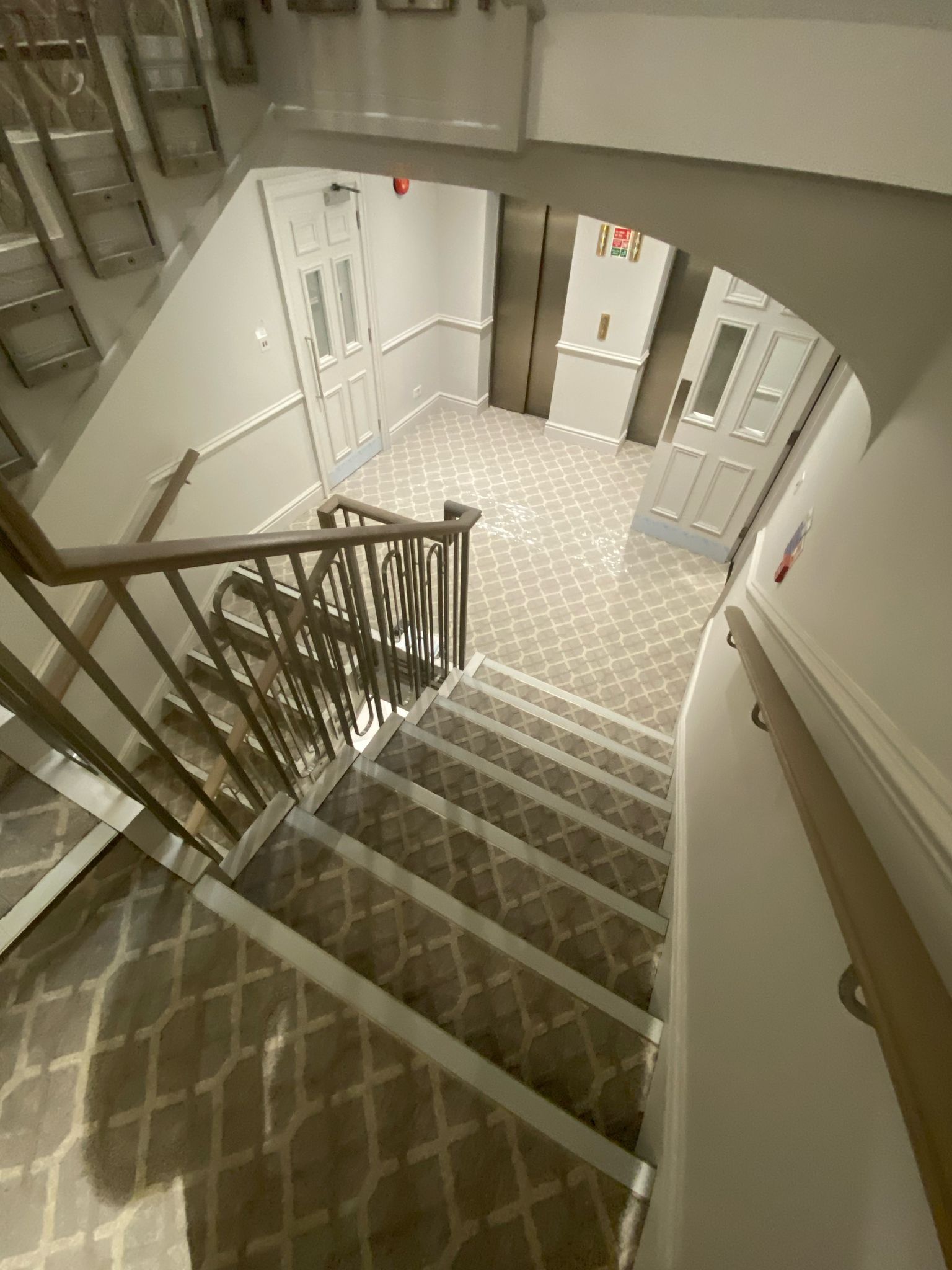 Brintons The Country Life Collection Plato Cloud carpet installation in – 2