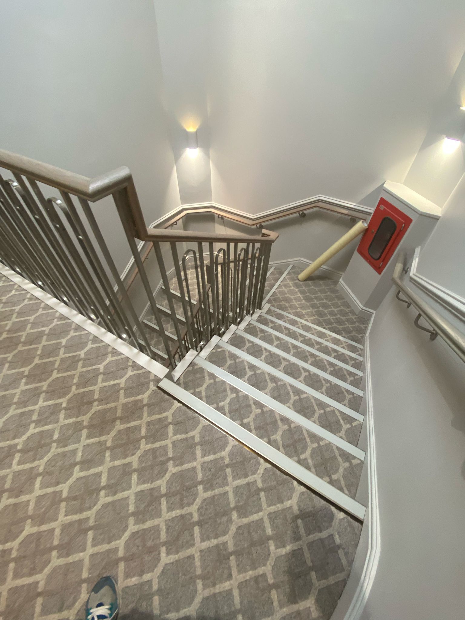 Brintons The Country Life Collection Plato Cloud carpet installation in – 8