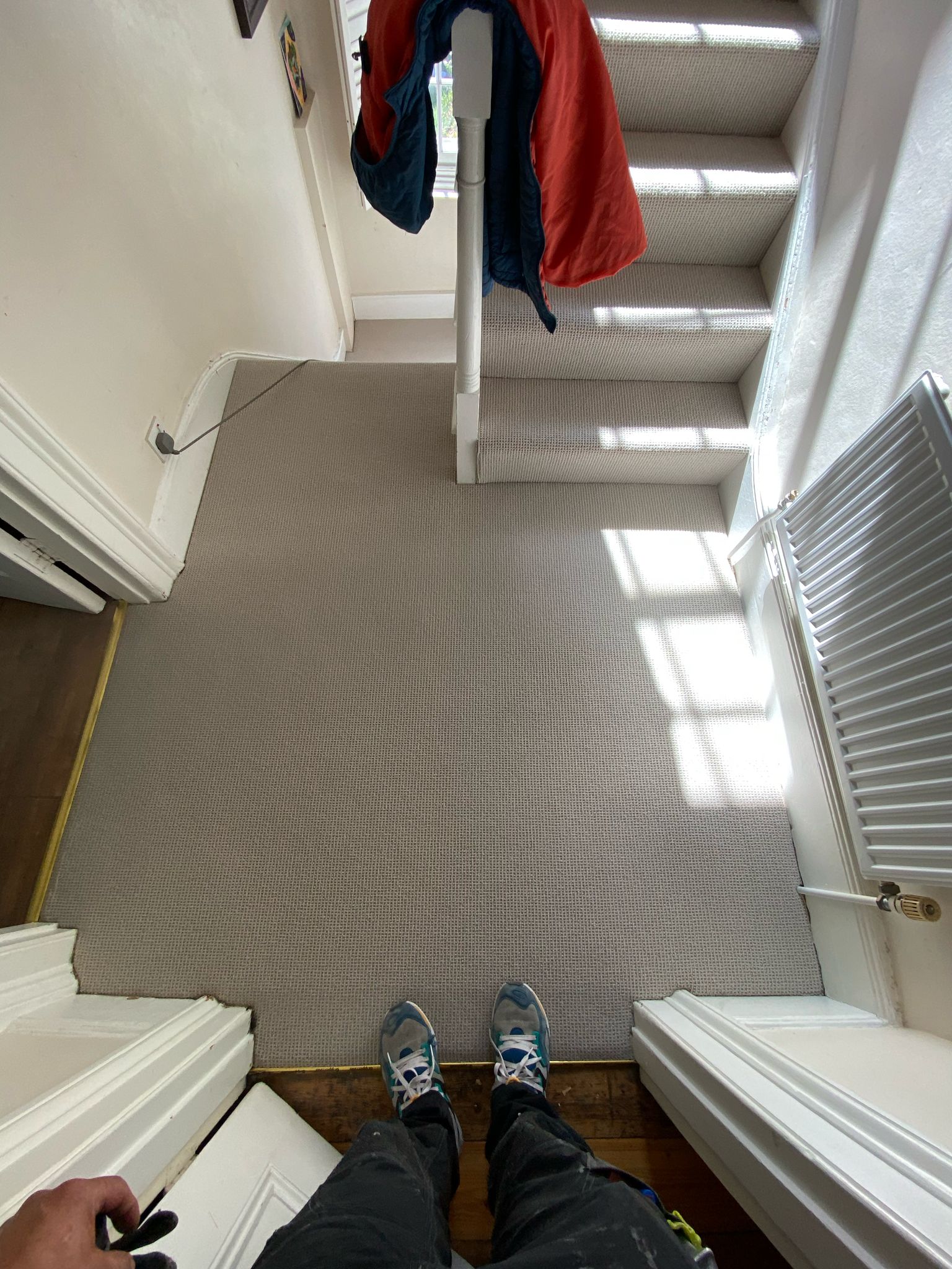 Elements London Roma Tusk carpet installation in – 7