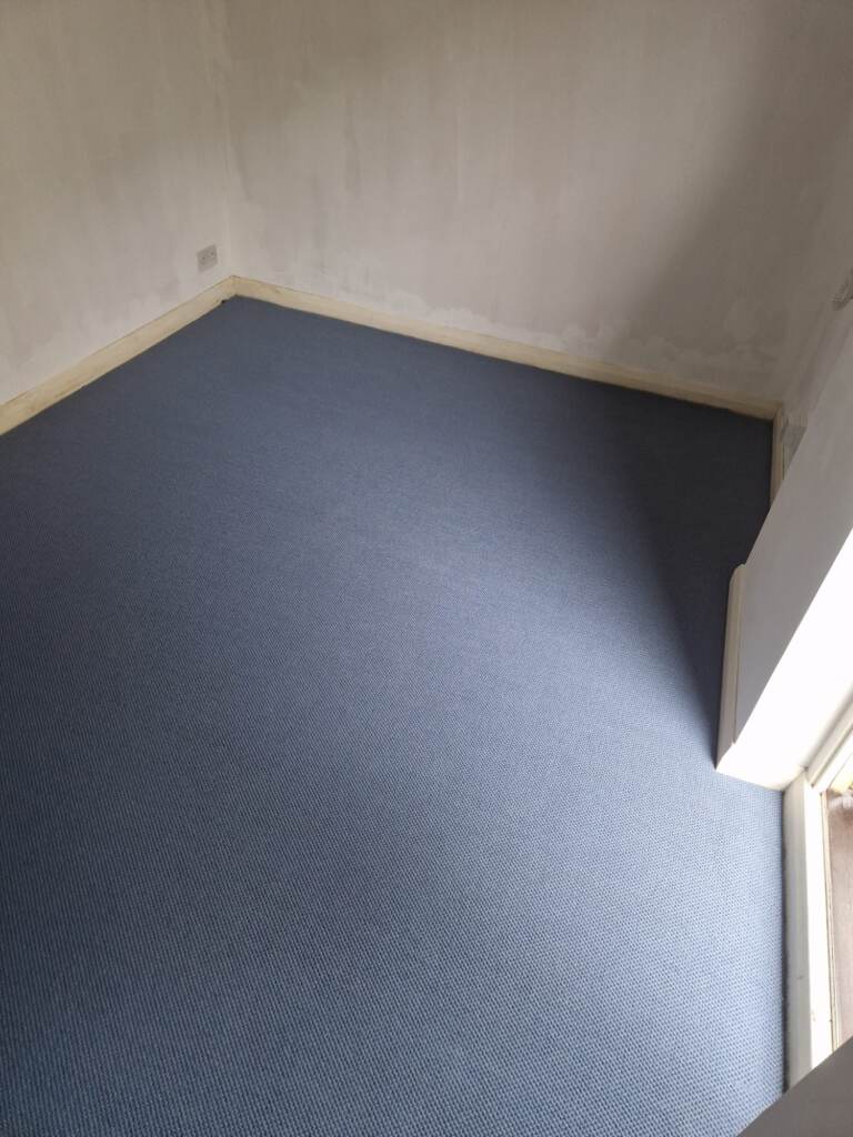 Fibre Carpets Wool Twill Wishing Well Installation in Balham, Carpet, Home