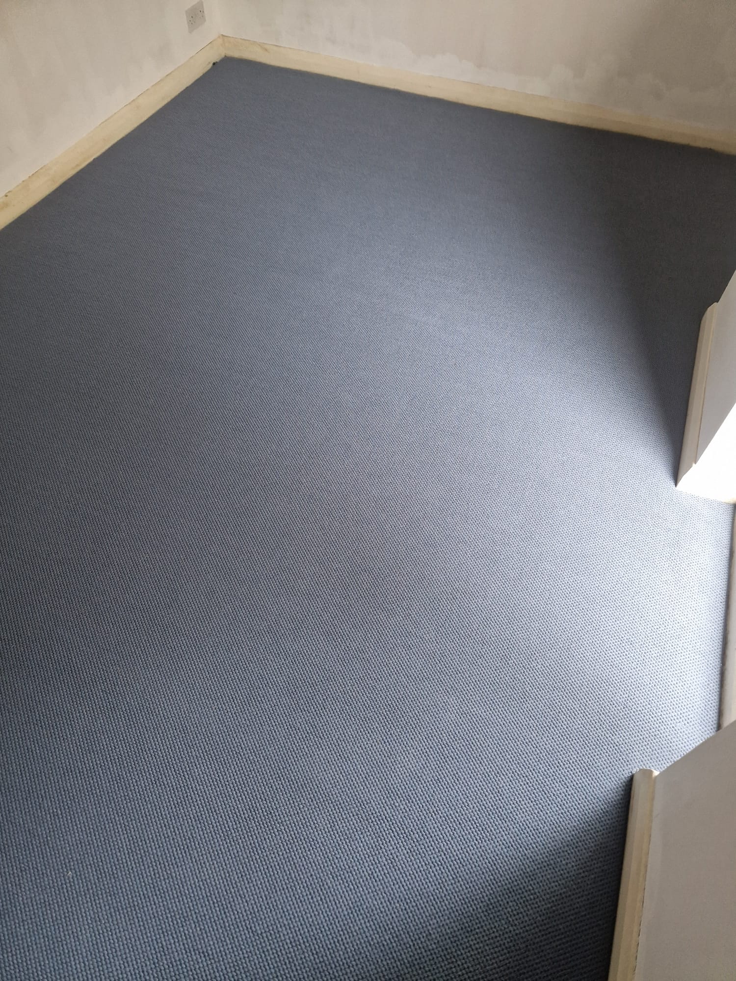 Fibre Carpets Wool Twill Wishing Well installation in – 3