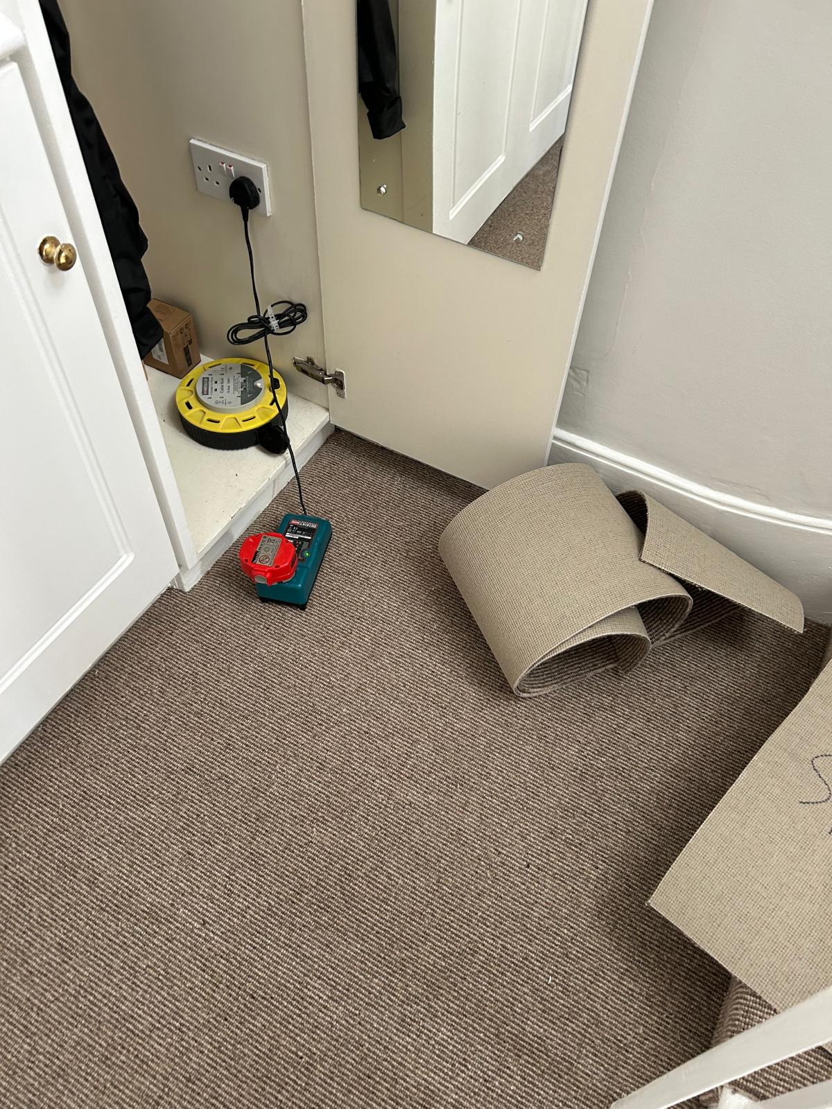 Telenzo Carpets Mainline Notting Hill 133 installation in – 1