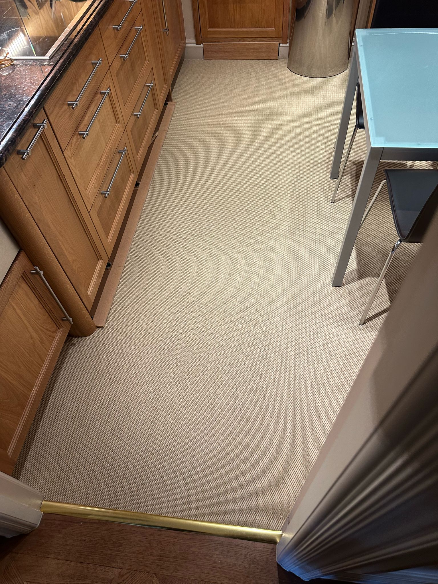 Unnatural Flooring Woven Vinyl Savannah UF1003 installation in – 4