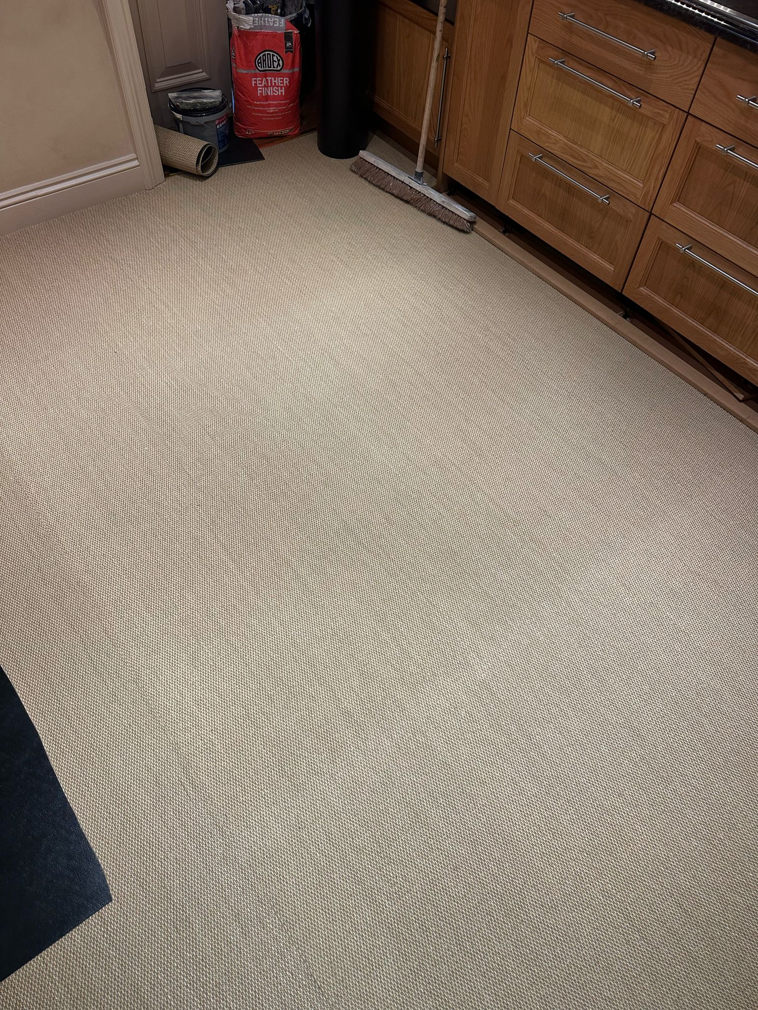 Unnatural Flooring Woven Vinyl Savannah UF1003 installation in – 5