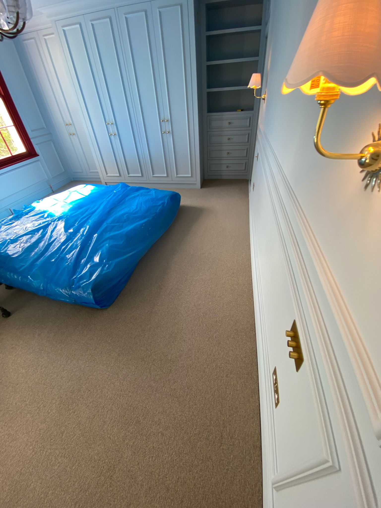 Westex Flooring Croxby Wool Loop Carraway carpet installation in – 5