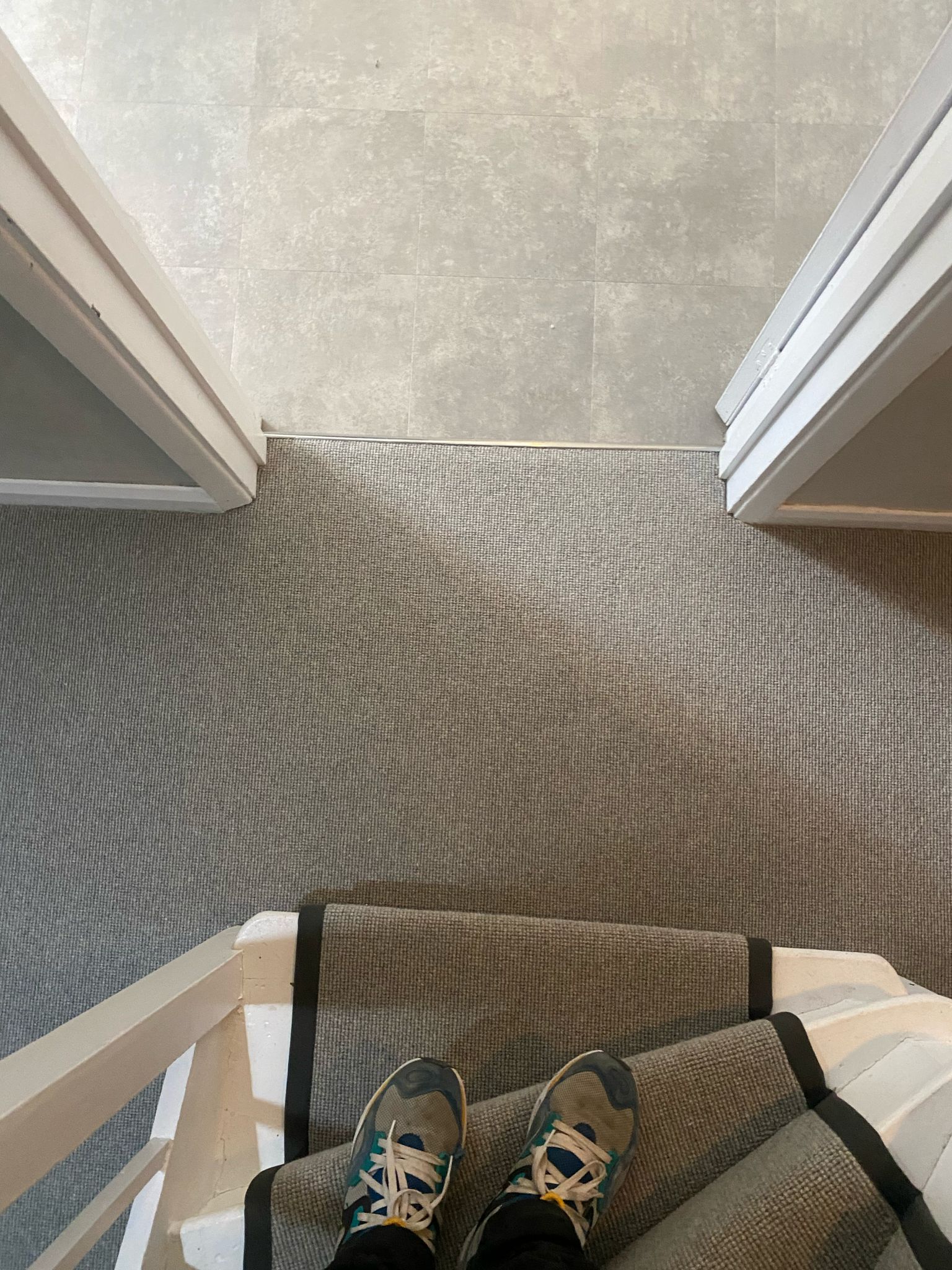 Westex Flooring Croxby Wool Loop Gabbro carpet installation in – 1