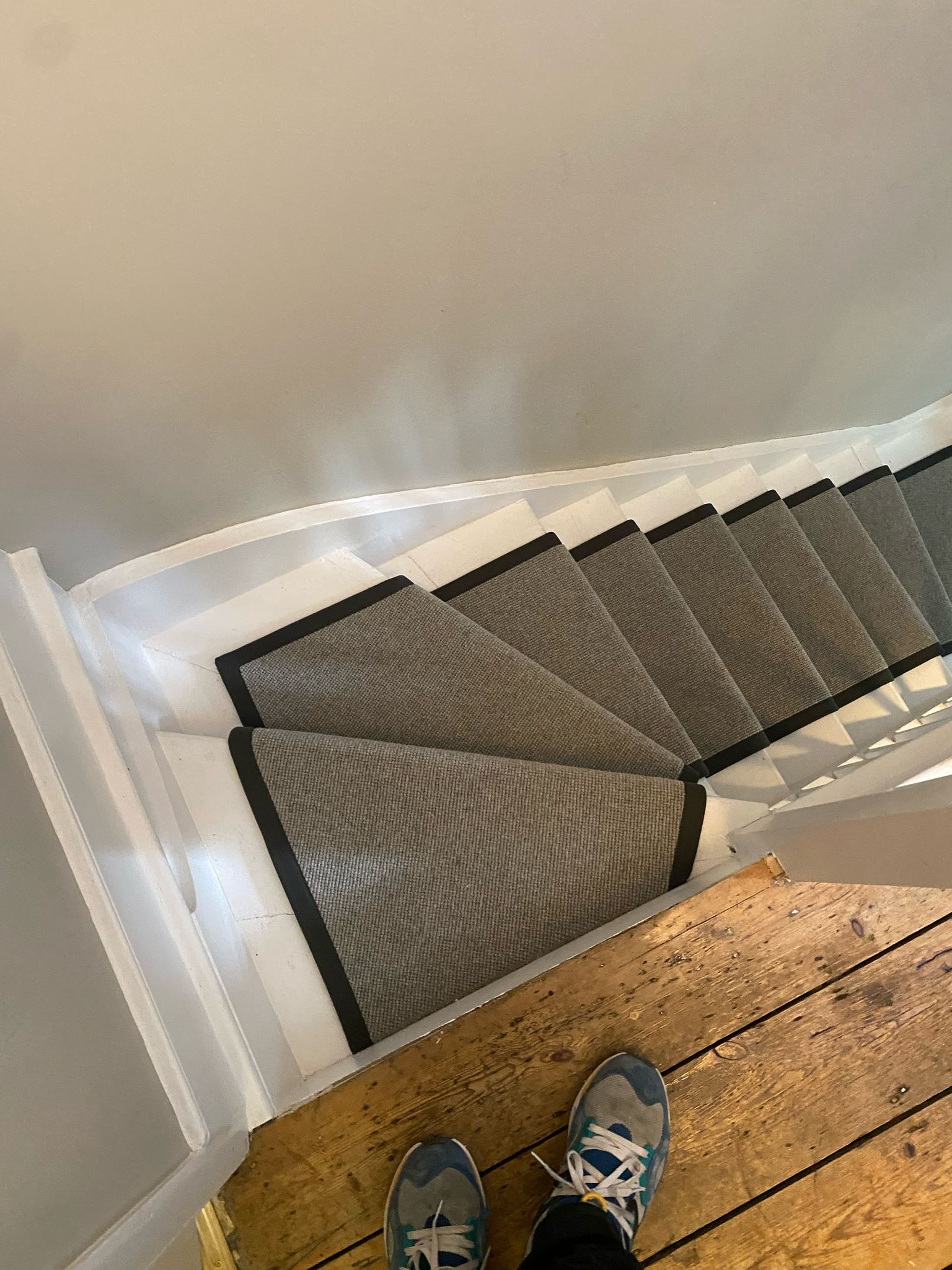 Westex Flooring Croxby Wool Loop Gabbro carpet installation in – 3