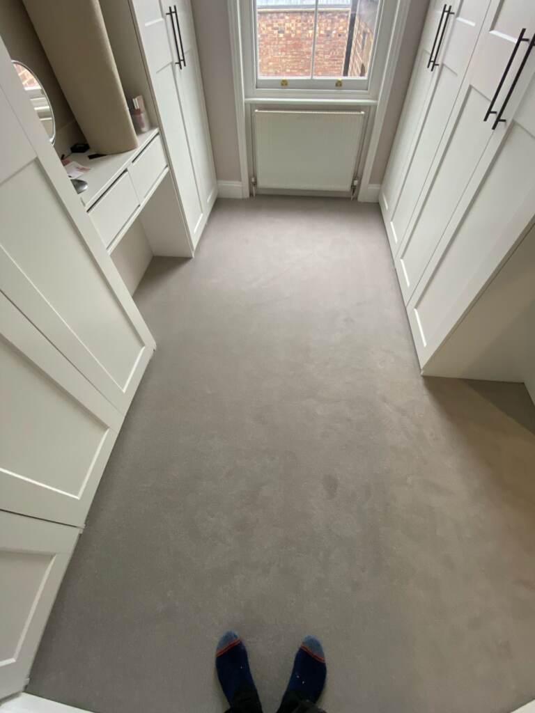 Westex Flooring Ultima Twist Major Wisp Carpet Installation in Barnes, Home