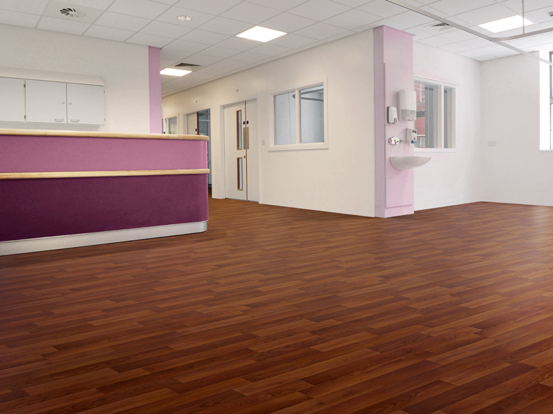 Polyflor - Polysafe Wood FX PUR, Vinyl Flooring, overview
