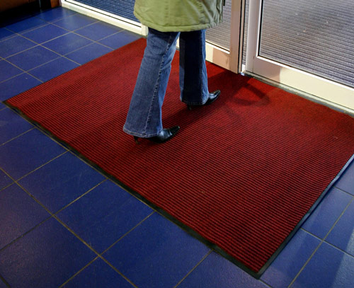 Entrance Mats - Toughrib red