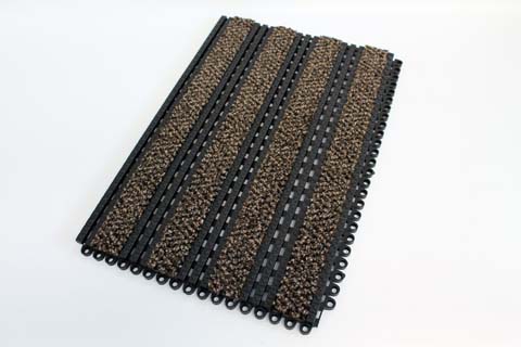 Entrance Matting Systems - Premier Track - Alba Brown