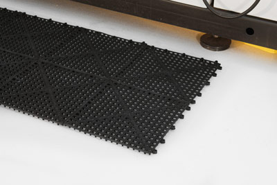 Workplace Matting - Flexi Deck - Black