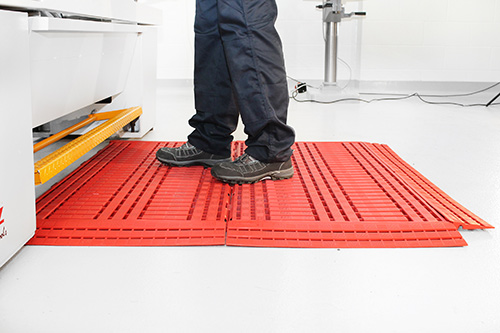 Workplace Matting - Work Deck - Red