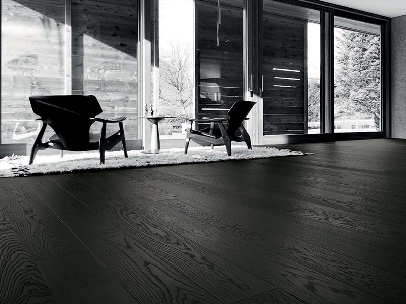 Haro Parkettmanufaktur - Oak Carbon Black Wood Flooring - Guide - Wood Flooring