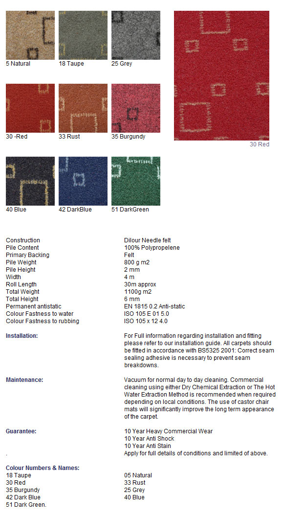 Joseph Hamilton Seaton Carpets Senior - Carpet