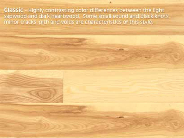 Junckers Dark Ash Wide Board Classic Wood Flooring - Wood Flooring