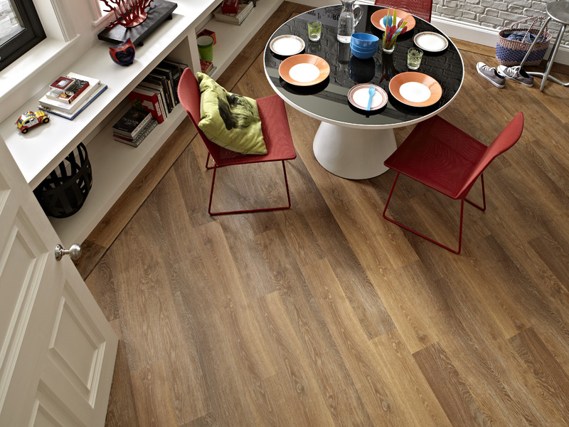 Karndean - Knight Tile Wood Flooring - KP97 Classic Limed Oak, Luxury Vinyl Tile (LVT) Flooring, Porcelain Tile Flooring