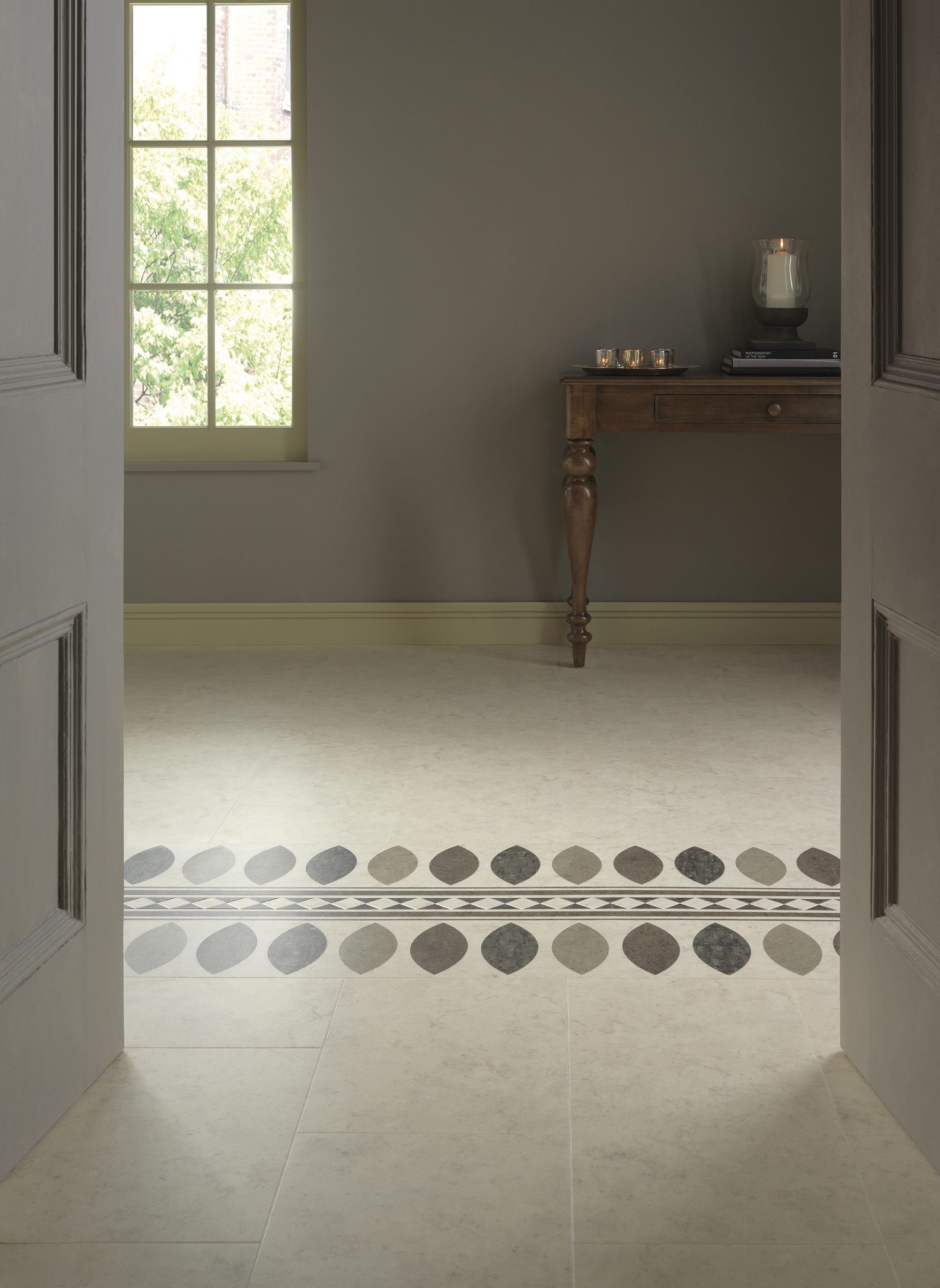 Amtico Mirabelle Creme-broken Bond Vinyl Flooring - Amtico Flooring - Vinyl Flooring