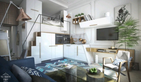 Mirage Herringbone - Tricolore Wood Flooring - Wood Flooring