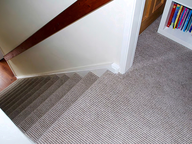 Penthouse Carpets - Quartz Stripe Room
