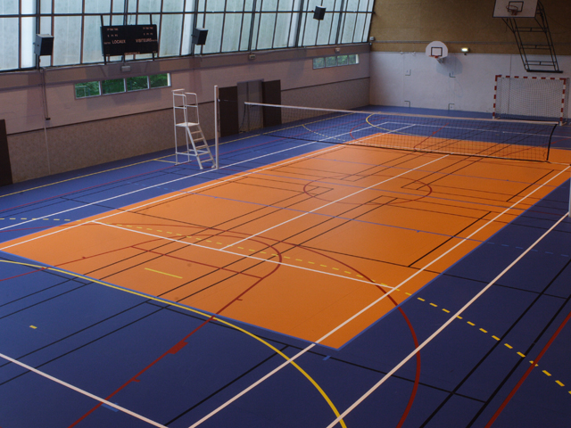Tarkett - Commercial - Omnisport, Luxury Vinyl Tile (LVT) Flooring