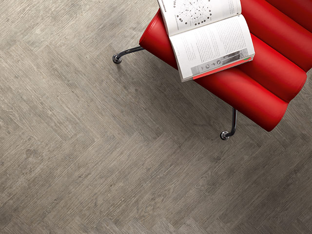 Polyflor - Creative Edge - Smoke Brushed Elm, Vinyl Flooring