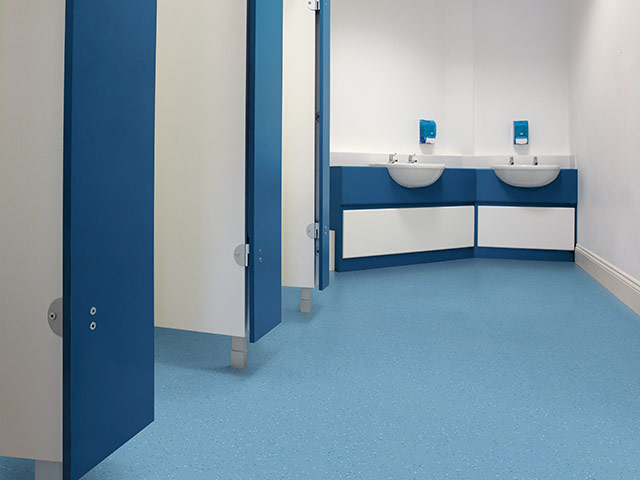 Polyflor Polysafe Verona PUR - Blue Lagoon - News - Safety Flooring