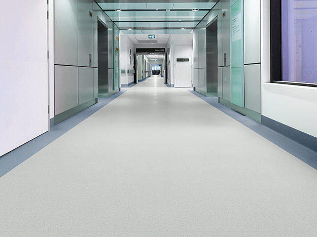 Polyflor Polysafe Verona PUR - Horizon Blue - News - Safety Flooring