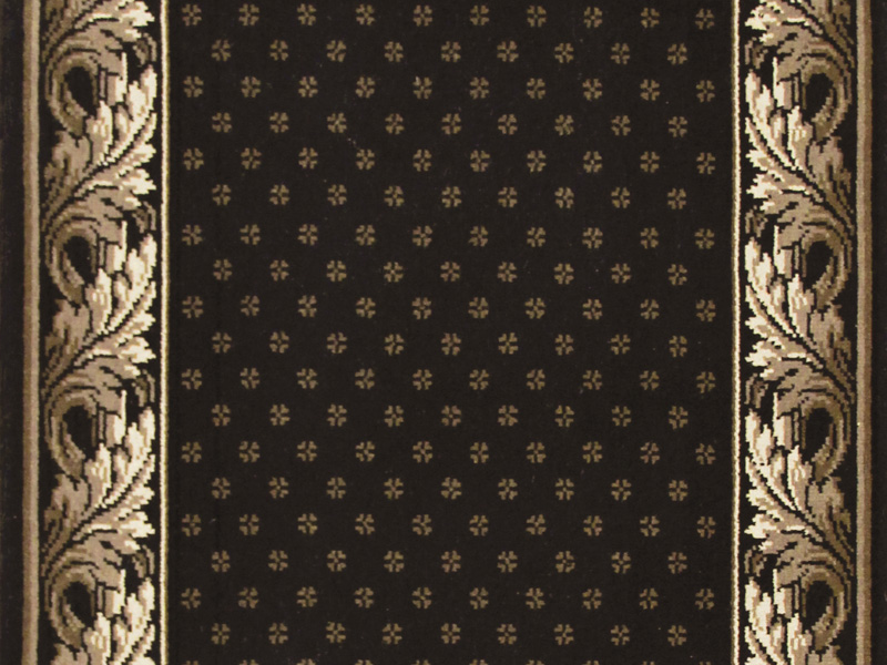 Louis De Poortere Carpets Royal Aubusson Black - Carpet - Guide