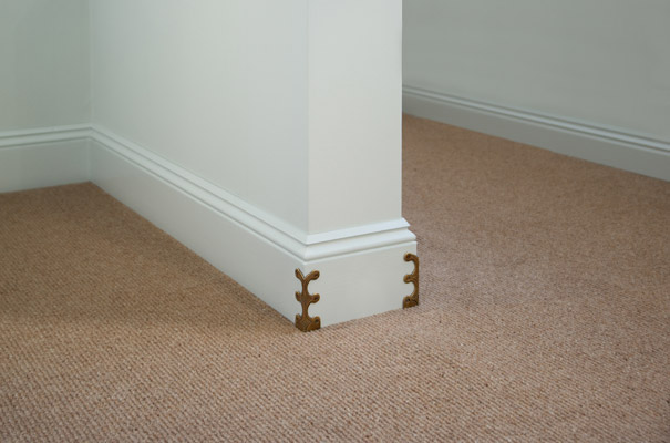 Skiffers in Antique Brass by Stairrods UK