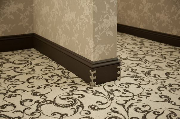 Skiffers in Satin Nickel by Stairrods UK