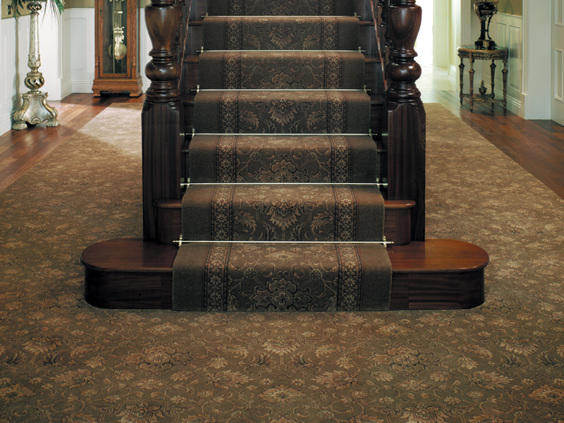 Ulster Carpets - Country House Collection - Kazan Tench Green & Kazan Runner Tench Green, Carpet
