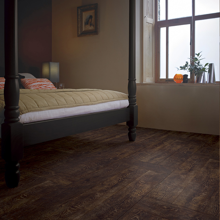 Amtico Vintage Chestnut-plank Weave Vinyl Flooring - Amtico Flooring - Vinyl Flooring